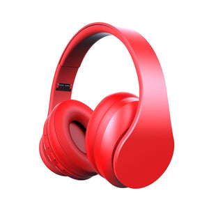 Wireless Over-Ear Headphones Bluetooth Headset Hi-Fi Stereo Foldable Headphones