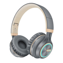 Load image into Gallery viewer, Rose Bluetooth Headphone Bass Wireless Headphones